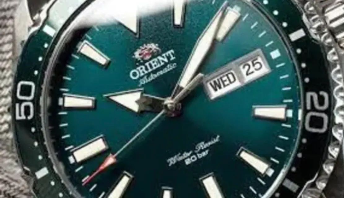 Relógio Orient Kamasu Verde  - Foto 3