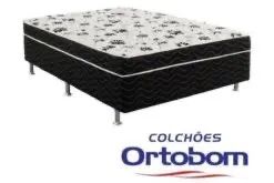 Cama box casal ORTOBOM / pronta entrega 