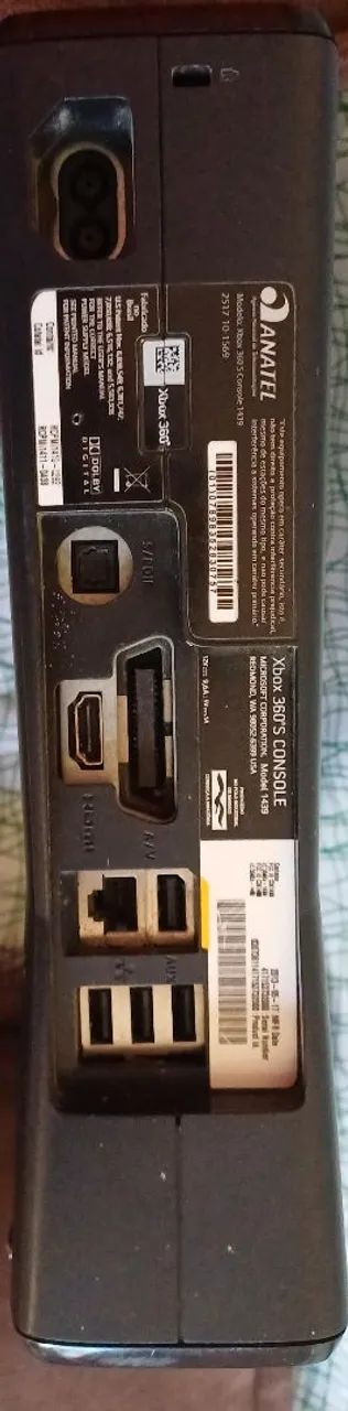 Xbox 360 com fonte e 6 jogos - Foto 3