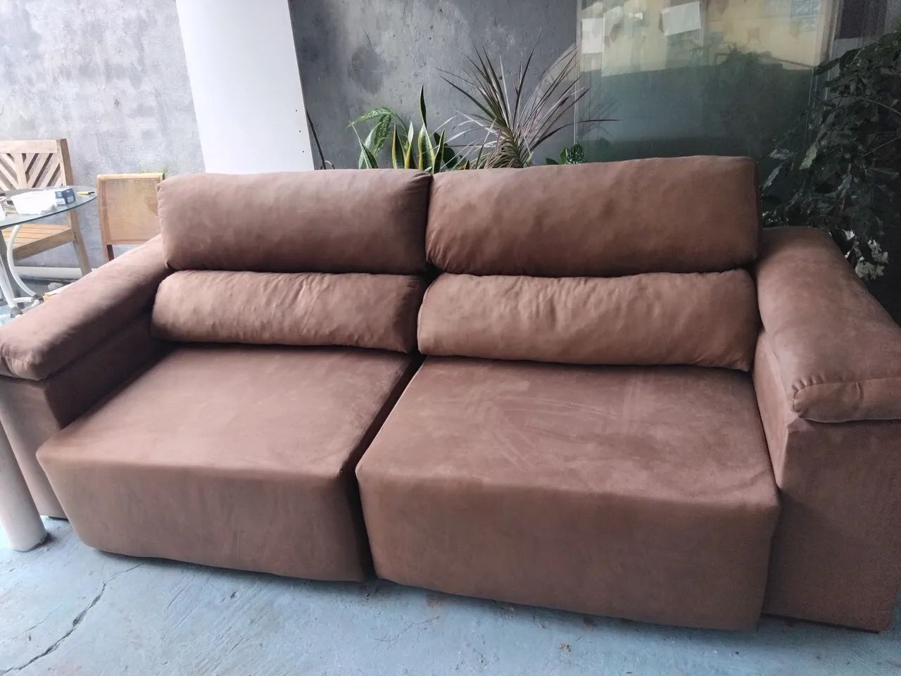 Sofa retrátil e reclinável ( aceita cartão) - Foto 5