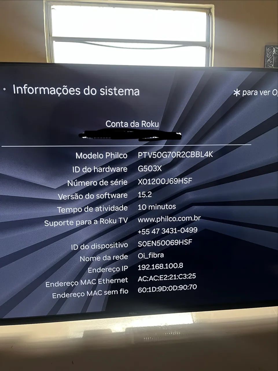 Smart TV Philco 50, 4K Roku TV - Foto 4