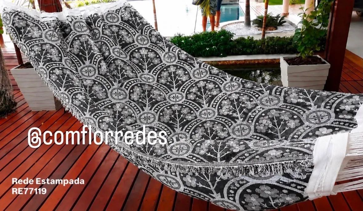 Rede de descanso Estampada - RECEBA EM CASA 