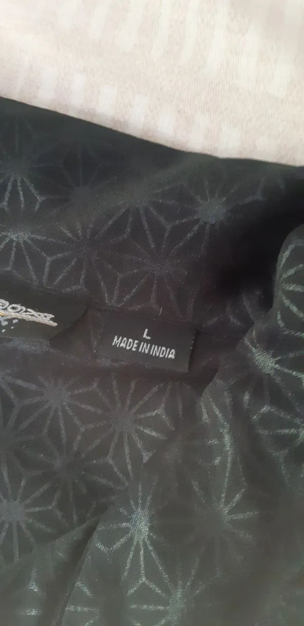 Camisa Tecido Indiano Tamanho G - Foto 3