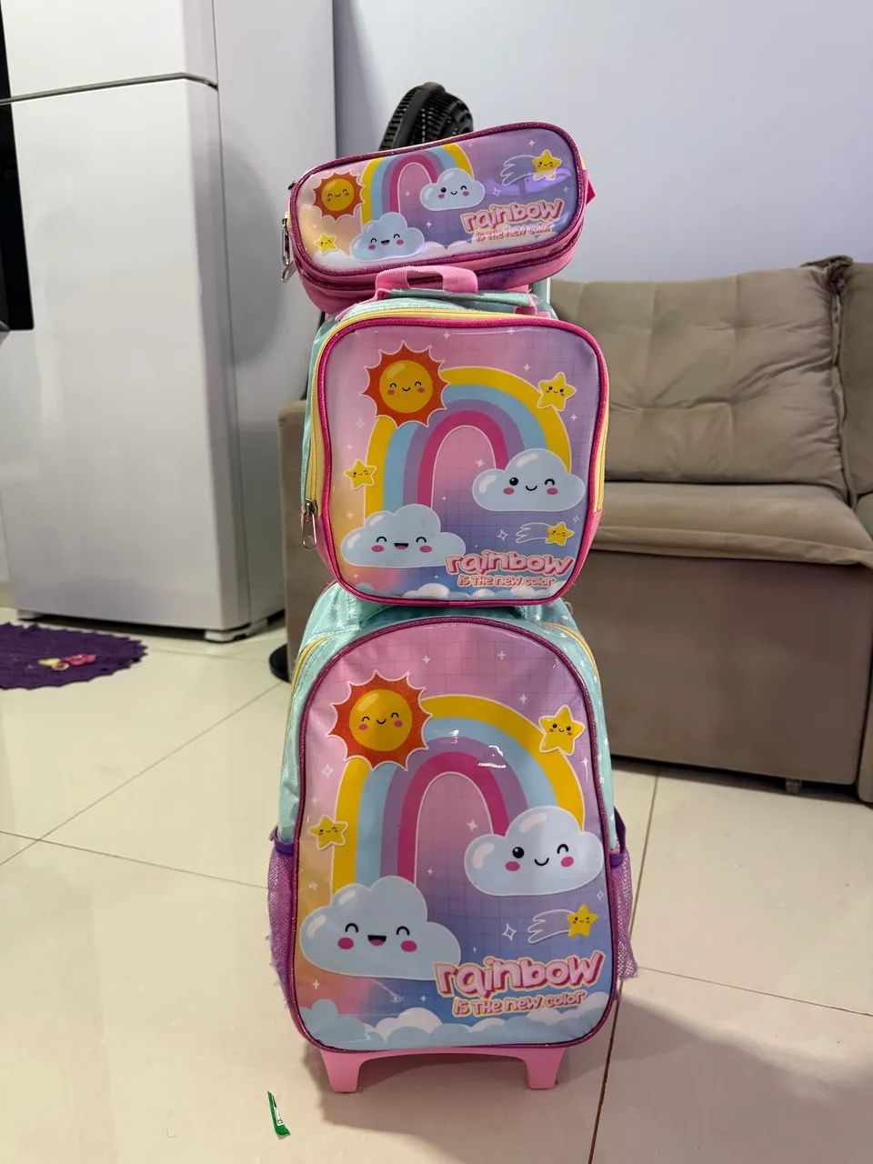 Mochila escolar feminina  - Foto 2