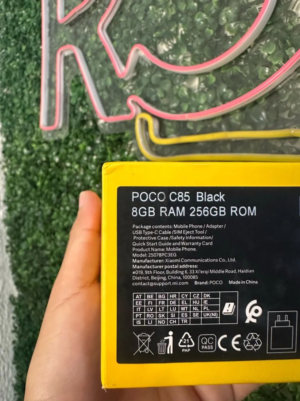 POCO C85 256 gigas - Foto 2