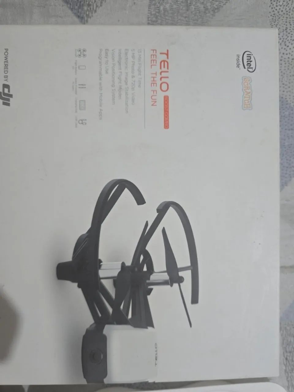 Drone DJI Tello Boost Combo TLW004 Usado - 3 Baterias e Hub de Carregamento - Foto 3