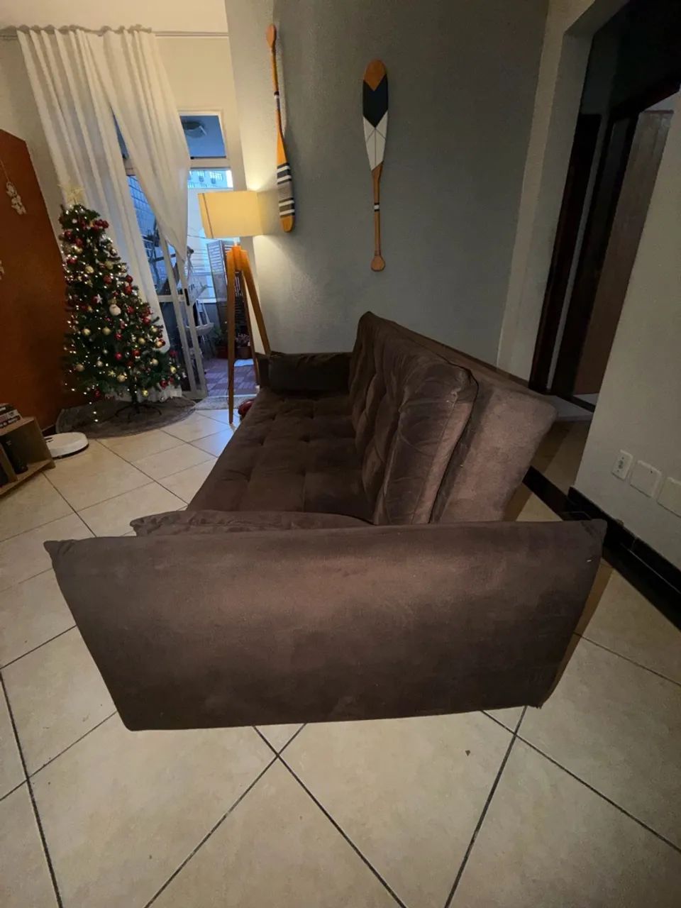 Sofá cama usado 2,05metros - Foto 5