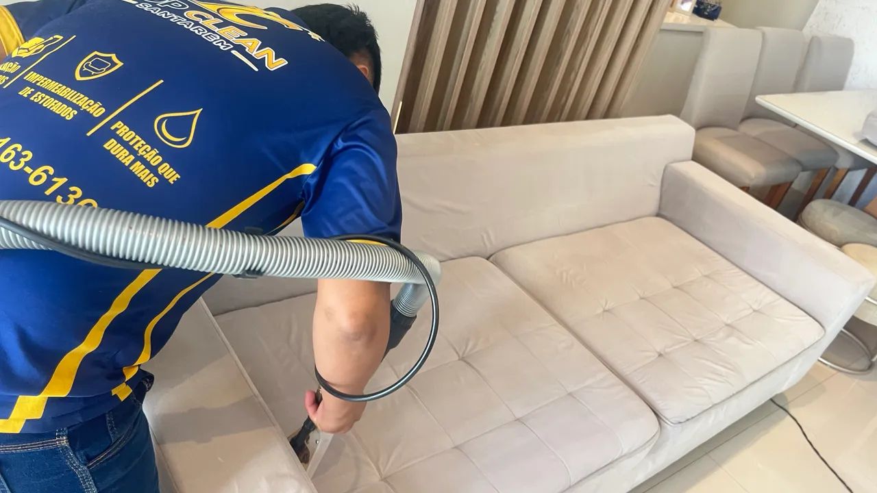 Higienização Lavagem de sofá  - Foto 3