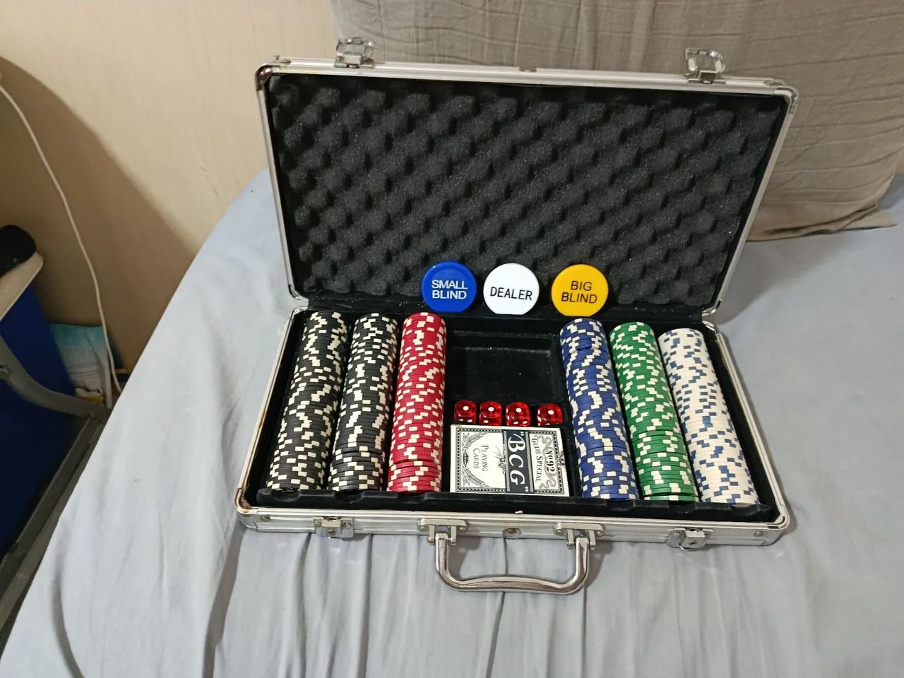 Maleta profissional de poker - Foto 2