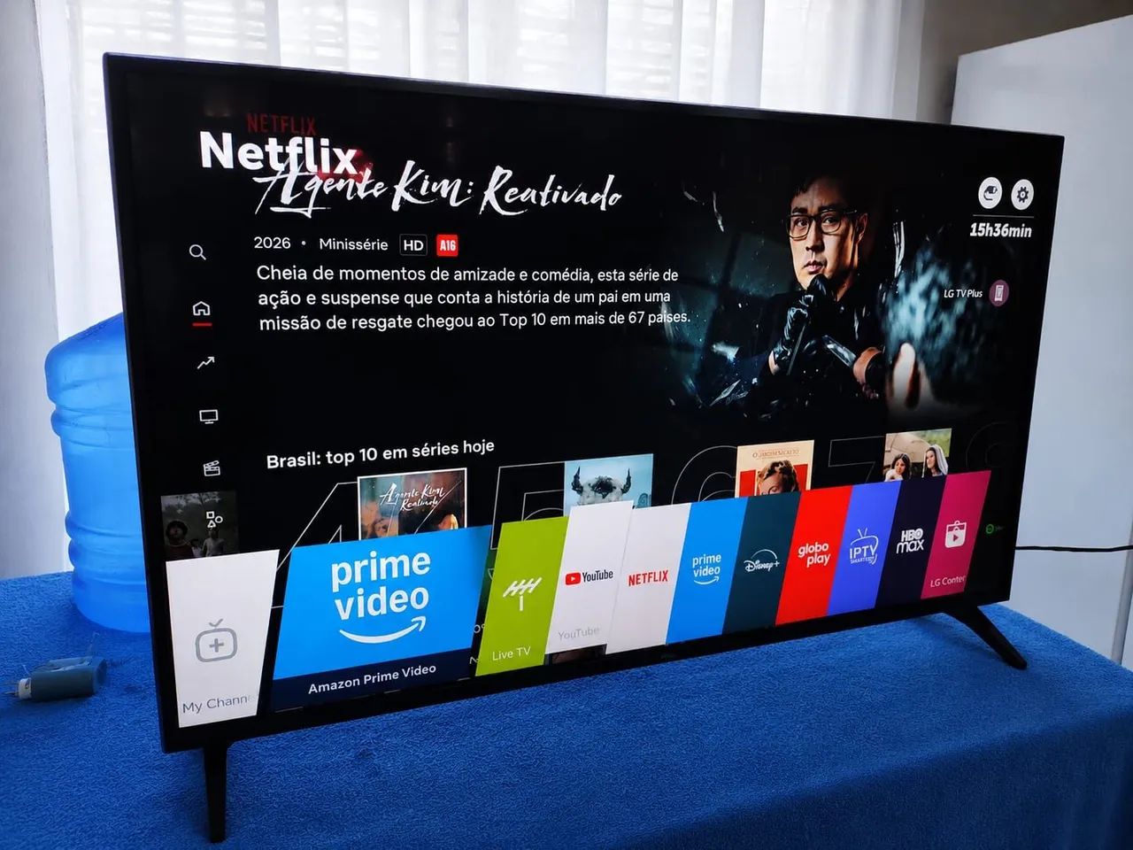 Smart TV LG 50 polegadas 4K ultra com vários aplicativos - Foto 3
