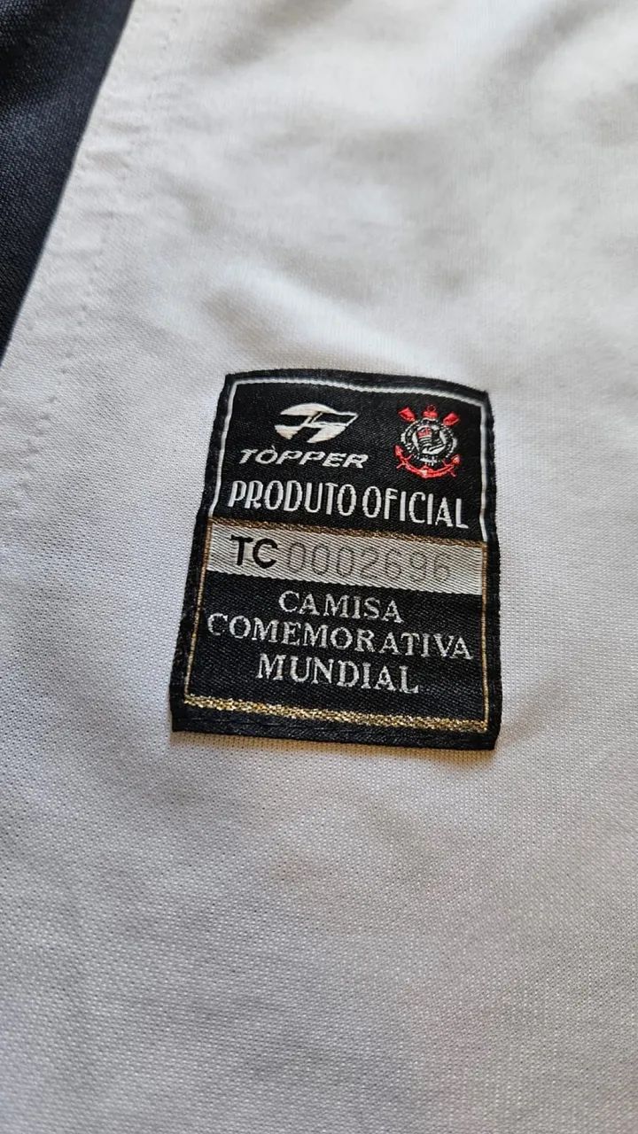 Camisa Corinthians Mundial 2000 Tam G - Foto 2
