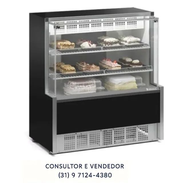 Balcão de Tortas 1,40M Gelopar 220V