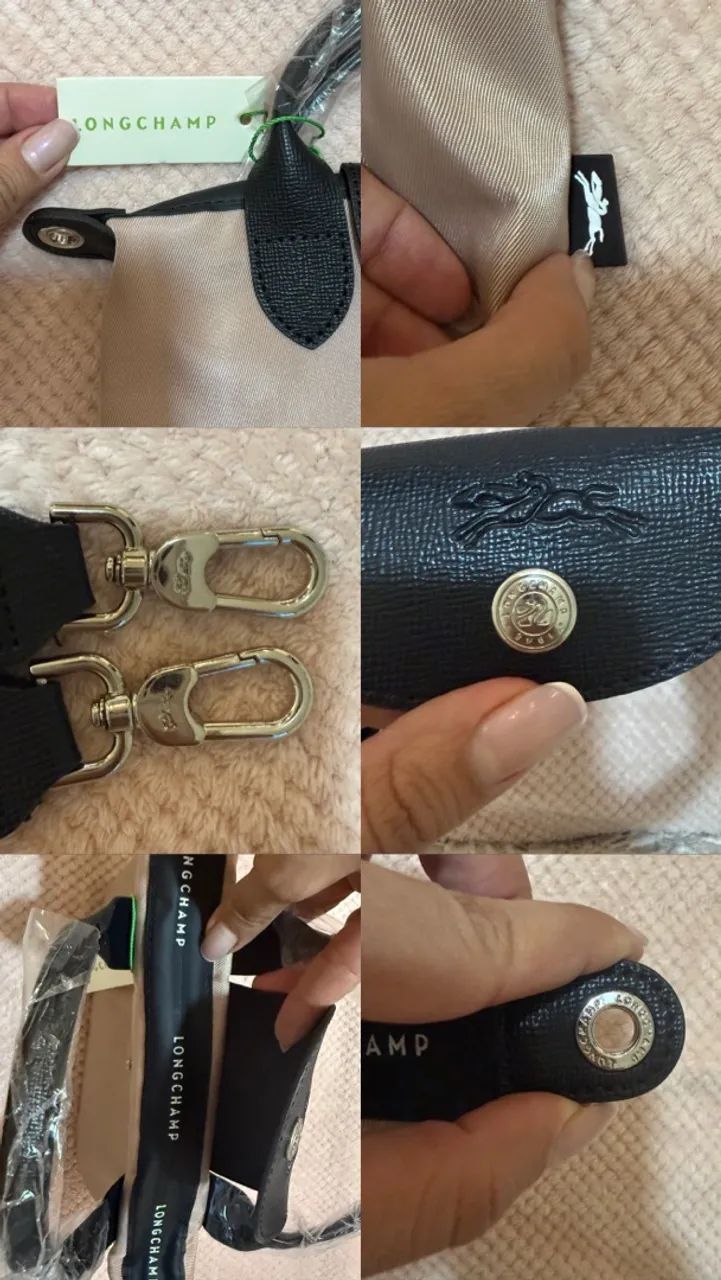Bolsa longchamp Nude, nova, nunca usada  - Foto 2
