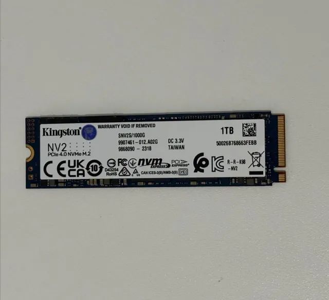 SSD 1TB NVME M.2  Kingston