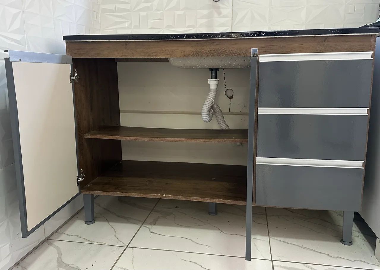 Armário cozinha com tampo  - Foto 4