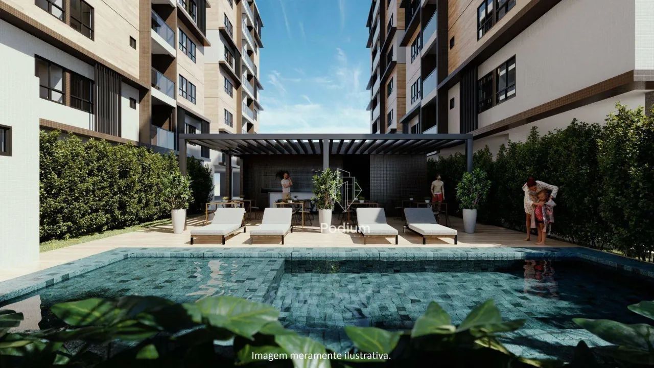 Apartamentos com varanda / sacada a 440m da praia de Poço / Cabedelo - AP1646 - Foto 5