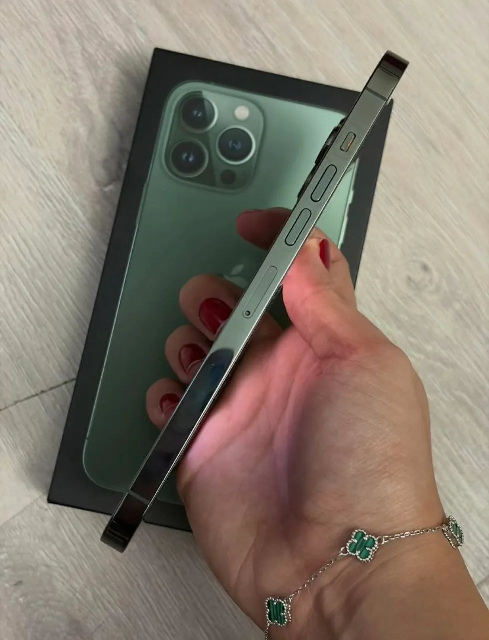 iPhone 13 PRO MAX 256 GB - Cor Green  - Foto 4