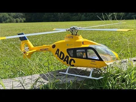 Helicoptero rc escala Flywing EC-135 com GPS - Foto 3