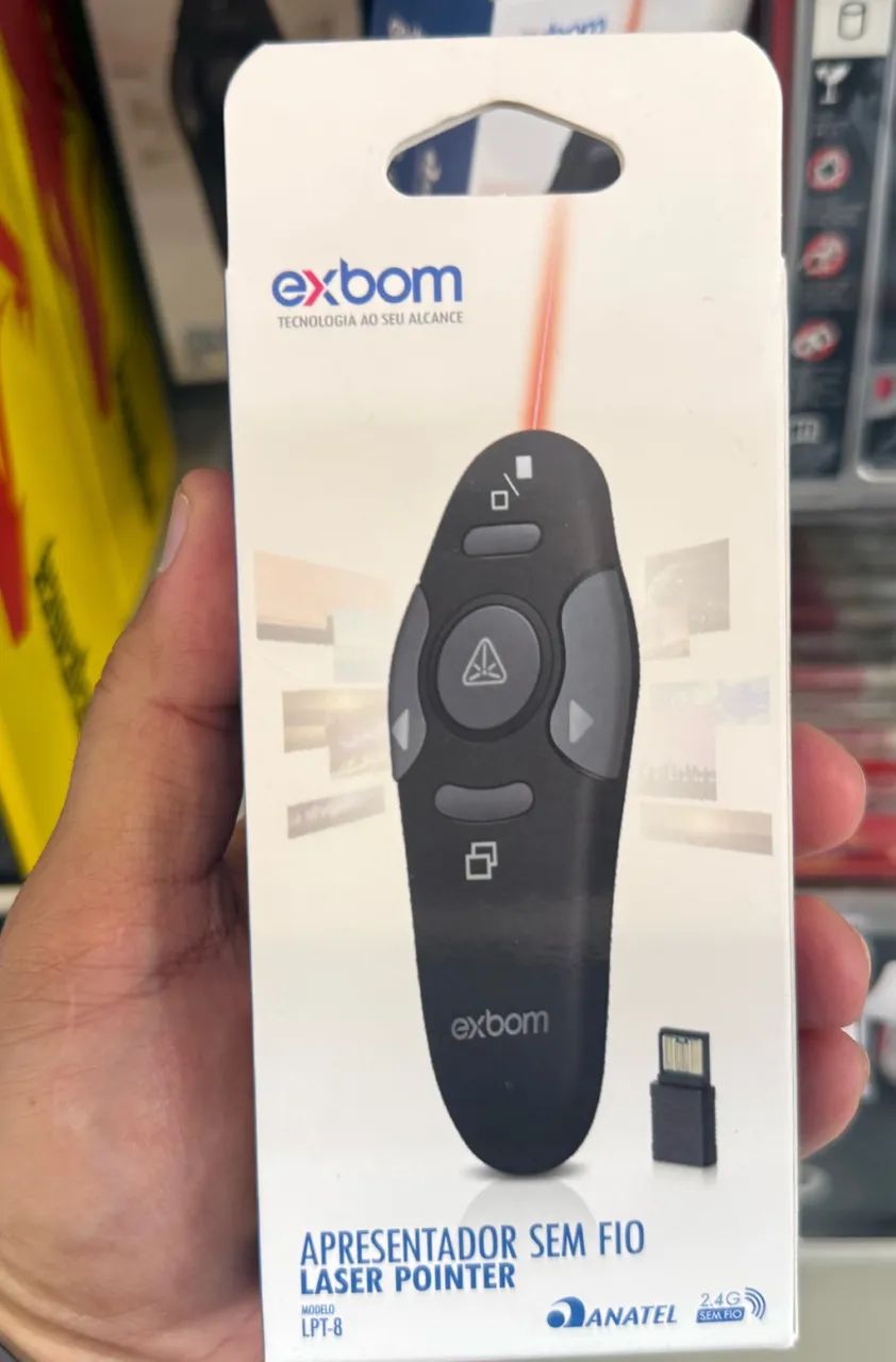 APRESENTADOR S/FIO LASER POINTER REF: LPT-8  