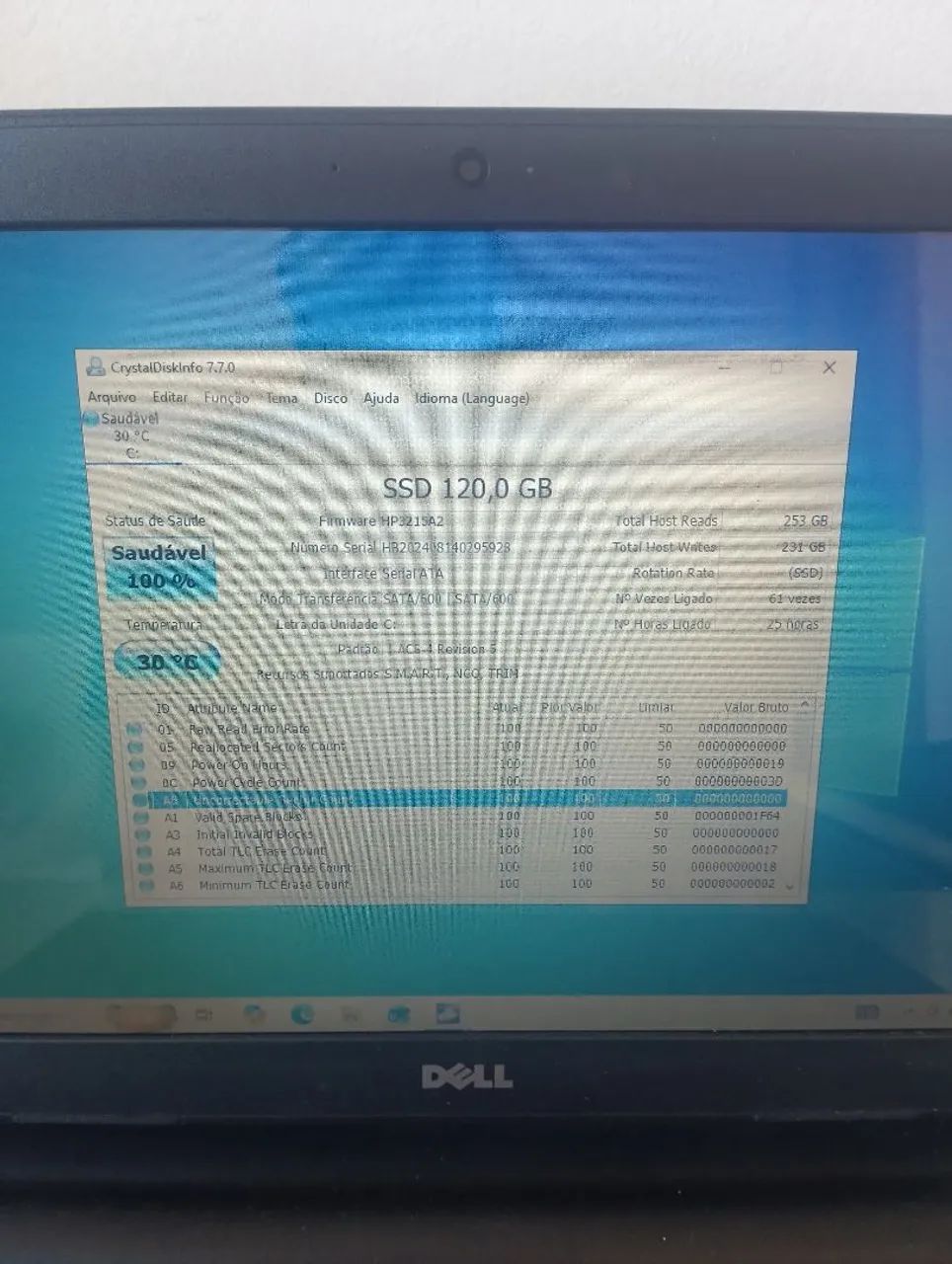Notebook Dell i3 (4ª gen), SSD e bateria nova - Foto 3