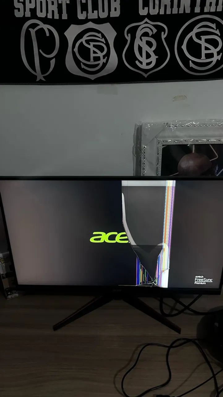 Monitor Acer 165hz quebrado - Foto 3