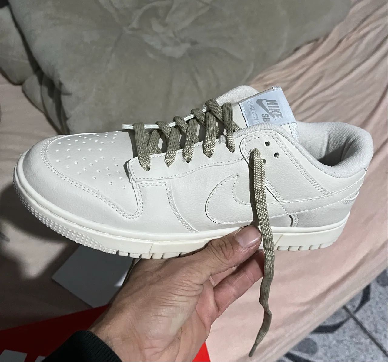 TÊNIS NIKE DUNK LOW BRANCO  39 - Foto 5