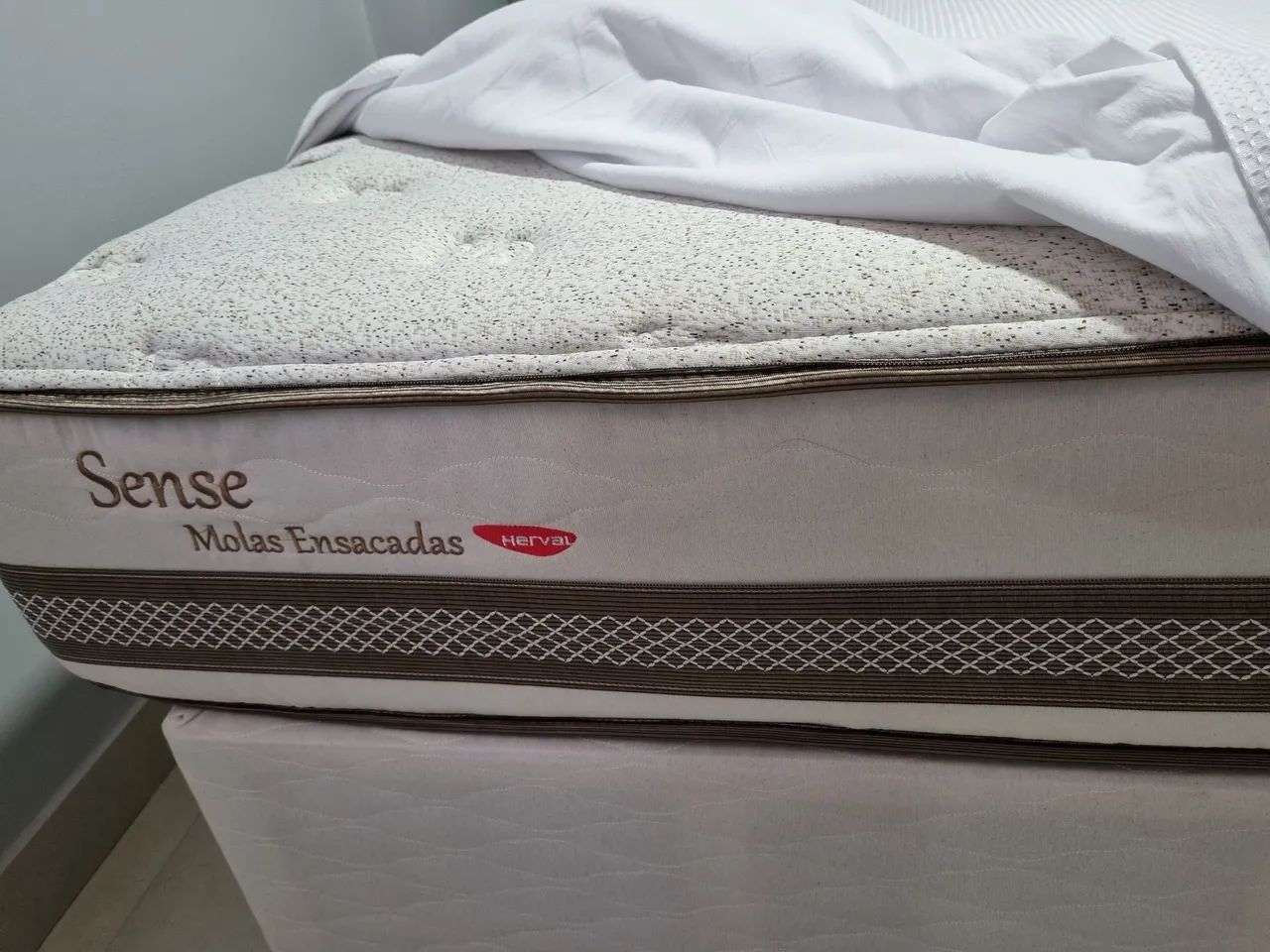 Cama Box queen Bipartida Herval  - Foto 3