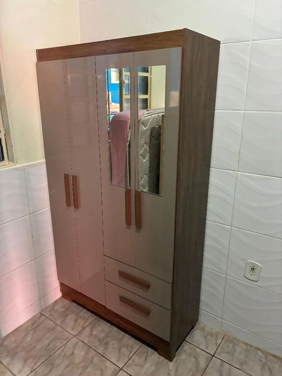 Guarda Roupa Real 4 Portas - Atualle  - Foto 3