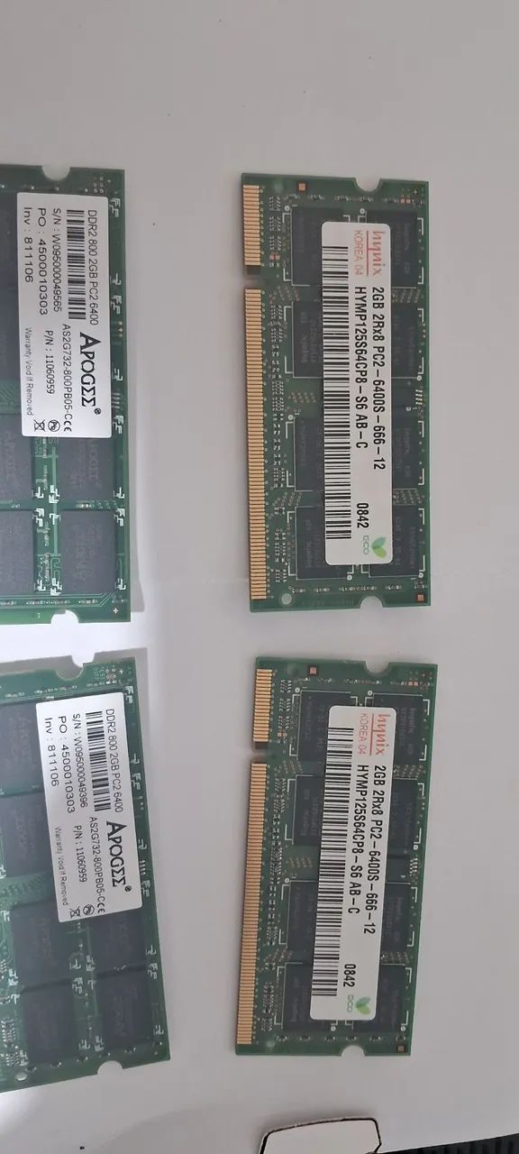 Memória  ddr2 de notbook - Foto 4