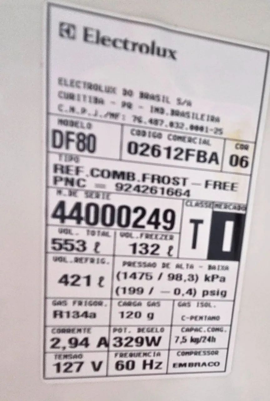 Geladeira Eletrolux 553L - Foto 2