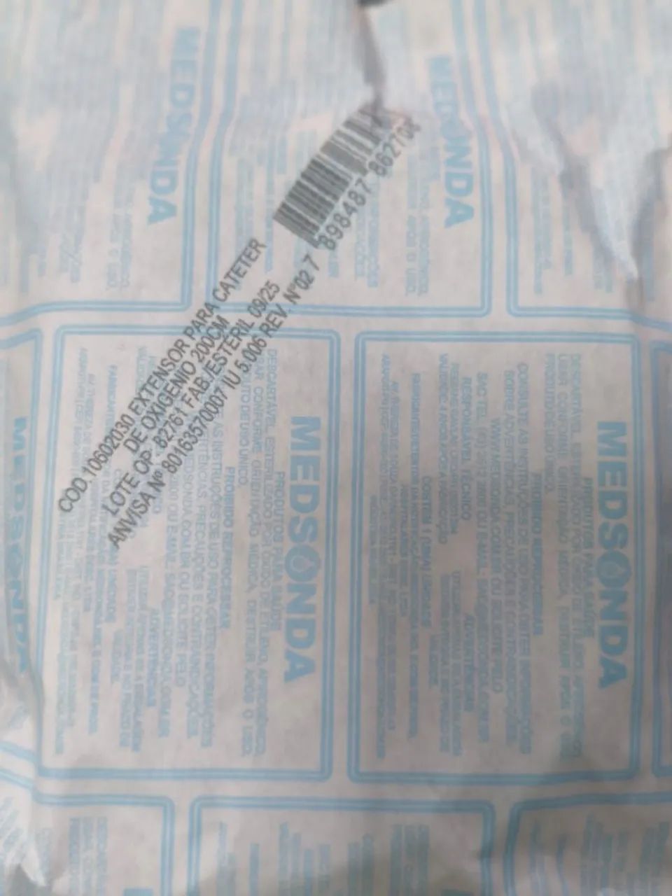 Extensor para cateter de oxigenio 2mts - Foto 3