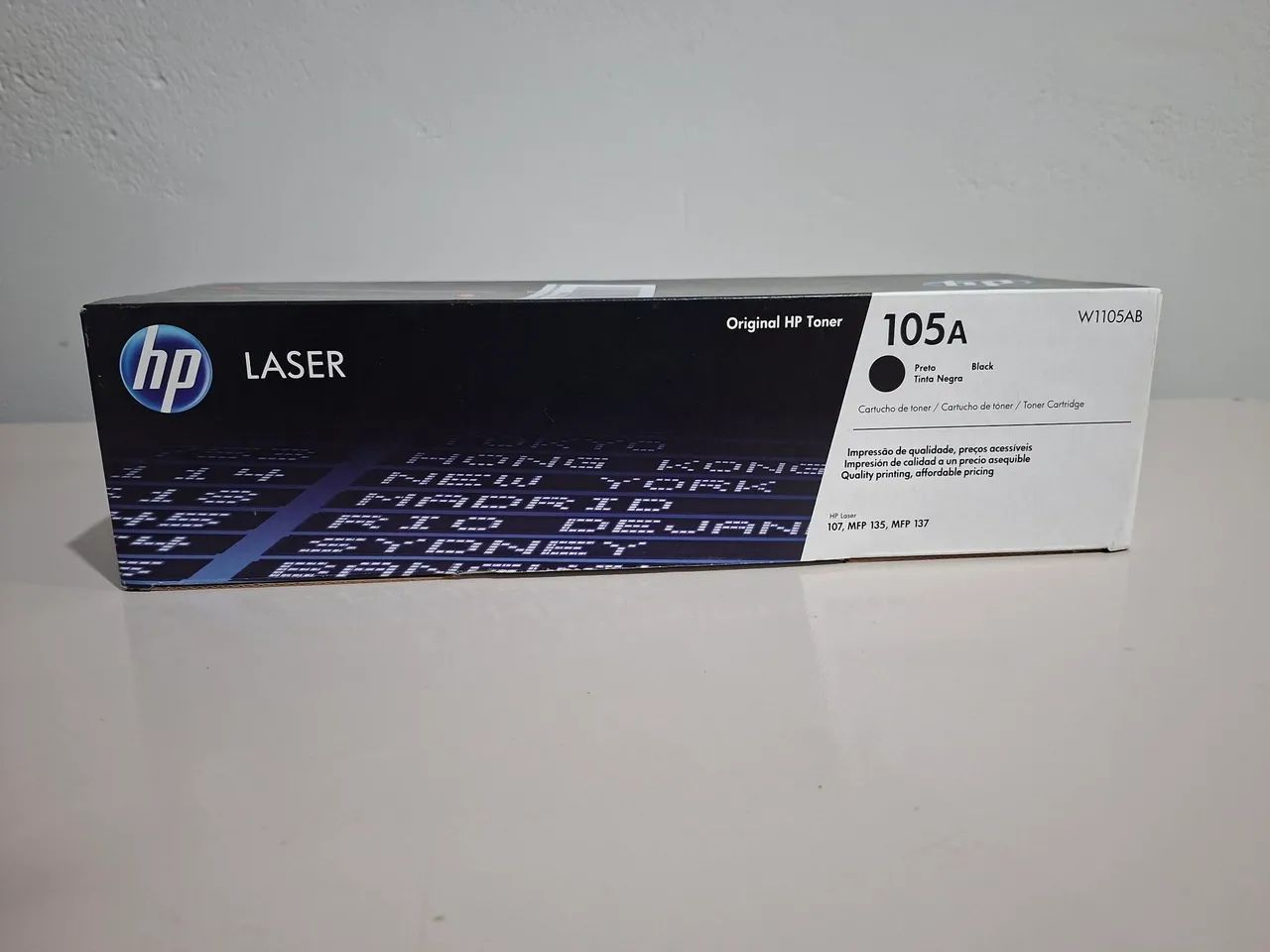 Toner Hp Original Preto 105A
