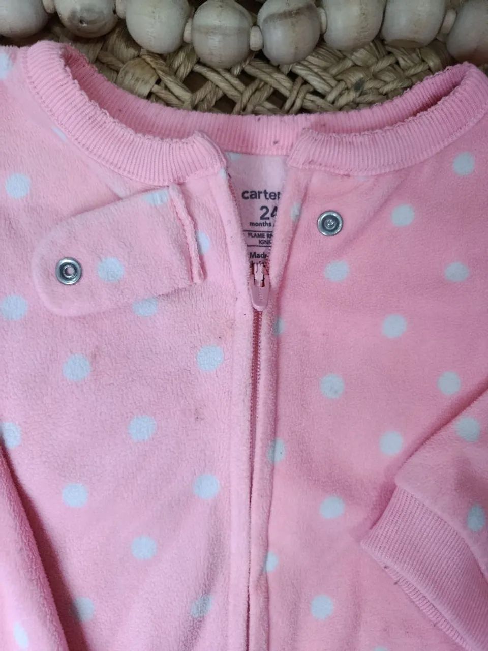 Macacão carters fleece 24m - Foto 3