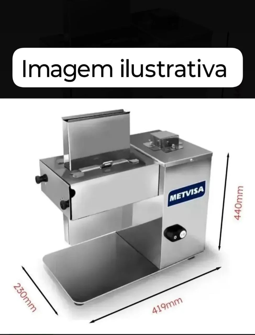 Máquina de bater bife PROFISSIONAL  - Foto 2