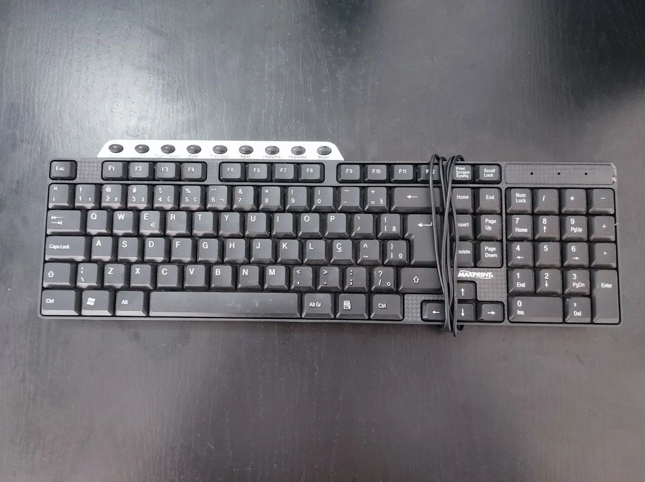 Teclado mecânico max print usb