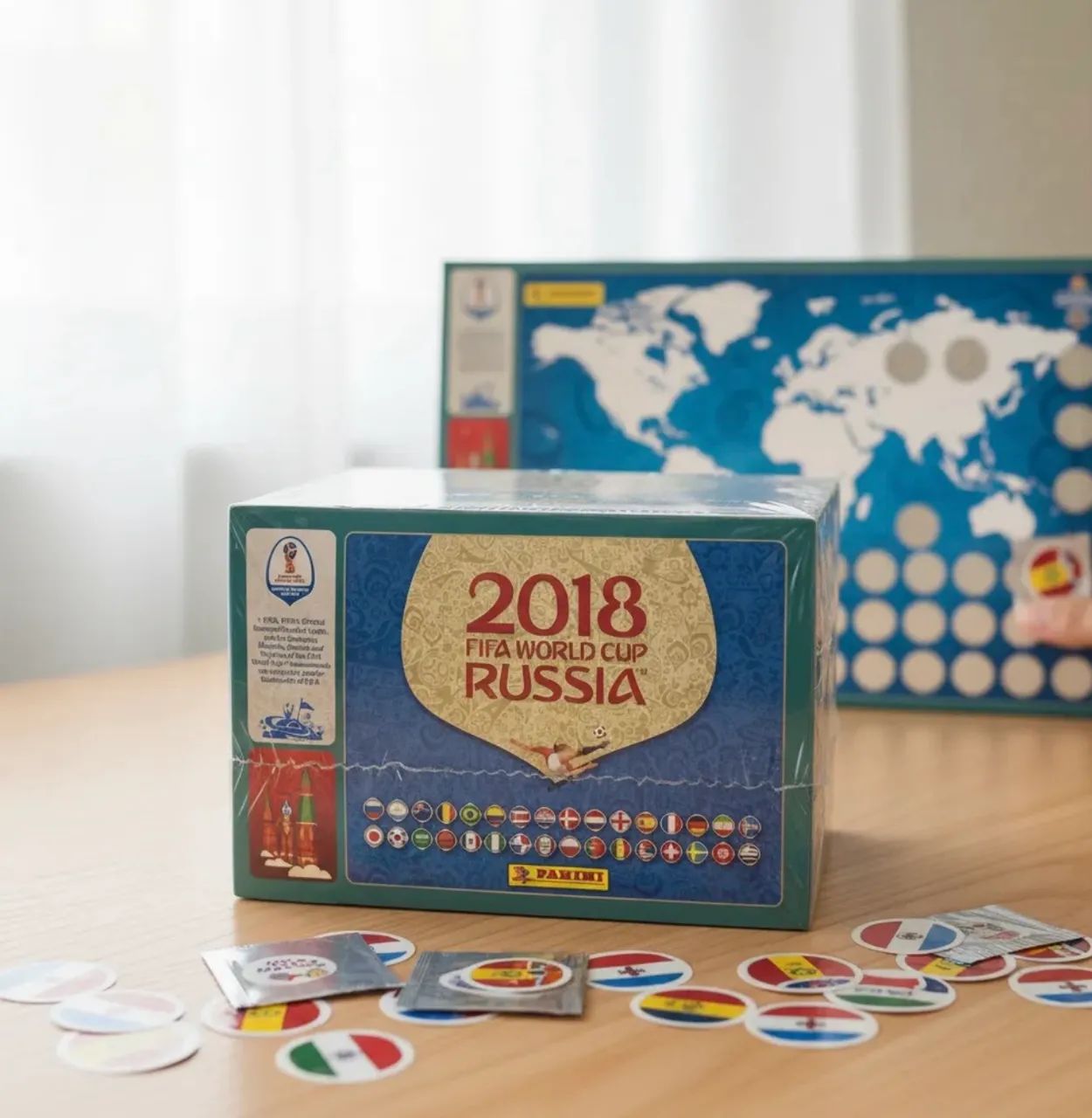 Caixa Fechada Figurinhas Copa 2018 (104 Pacotes) - Foto 2
