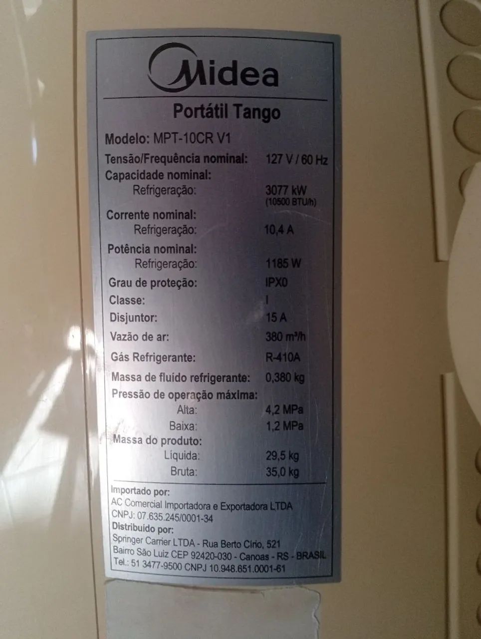 Ar condicionado 10500btu - Foto 2