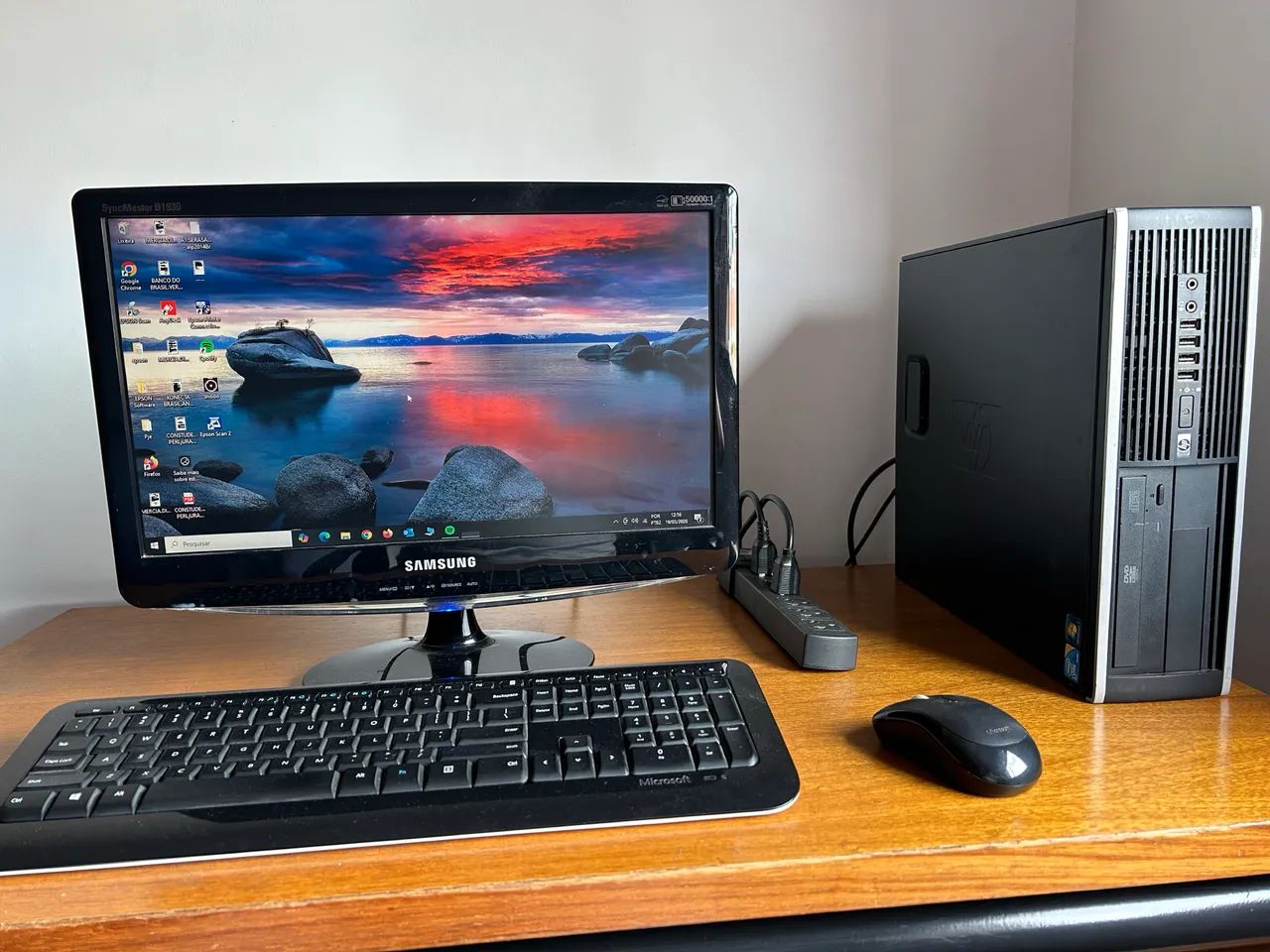Computador completo com CPU monitor e mouse - Foto 2