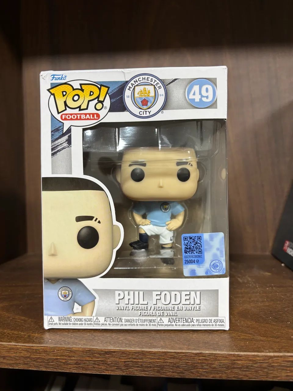 funko pop original phil foden manchester city premier league importado Estados Unidos