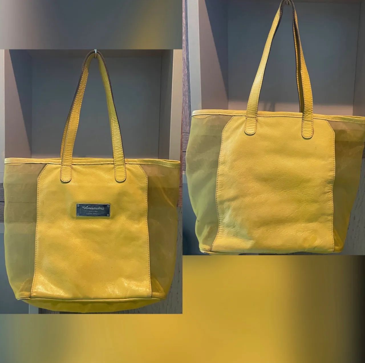 Bolsa em couro Anandra