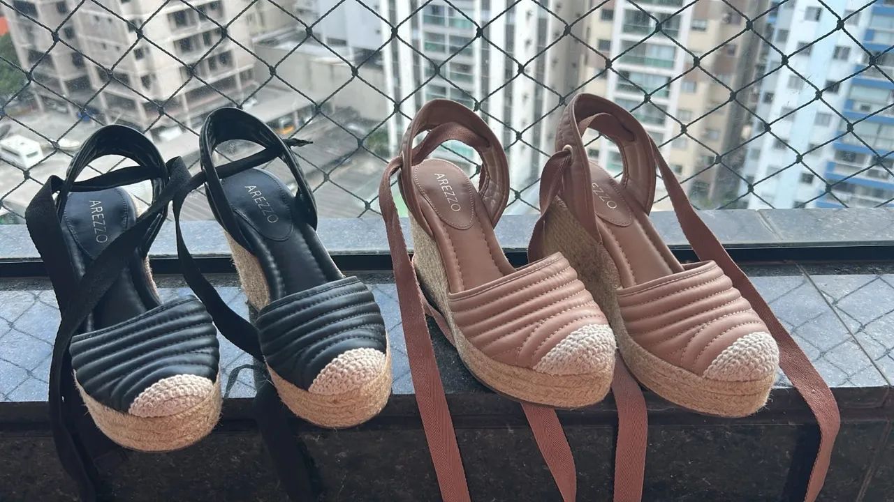 Sandália Arezzo número 34