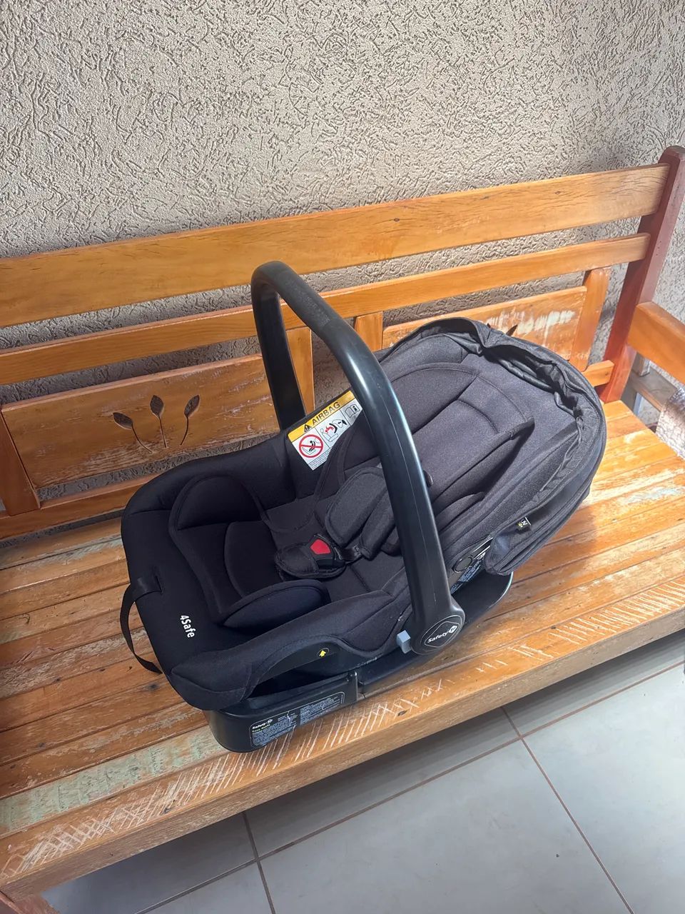 Carrinho de bebê e bebê conforto  - Foto 2