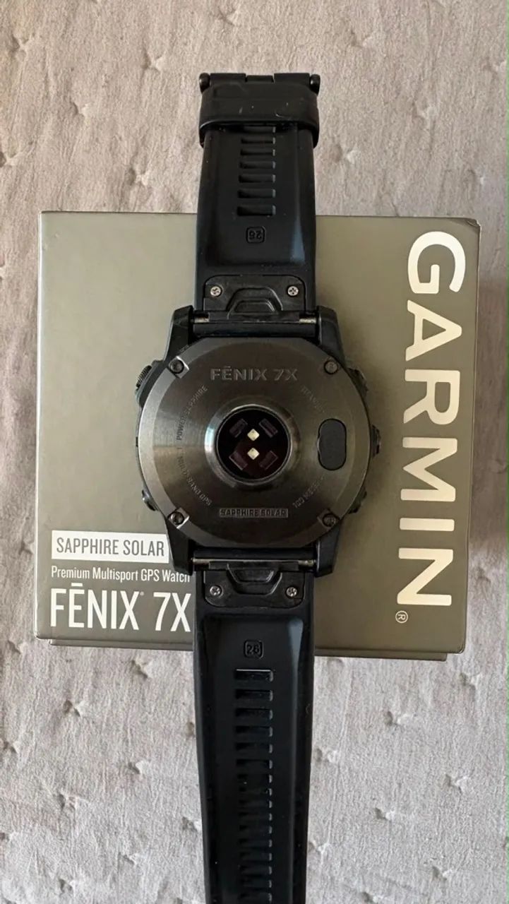 Garmin Fênix 7x solar Saphire  - Foto 2