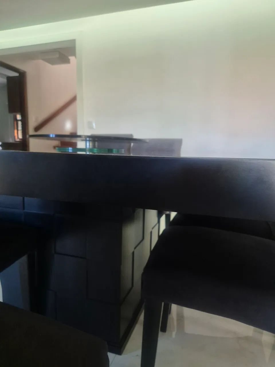 Mesa de jantar com 7 cadeiras. - Foto 2