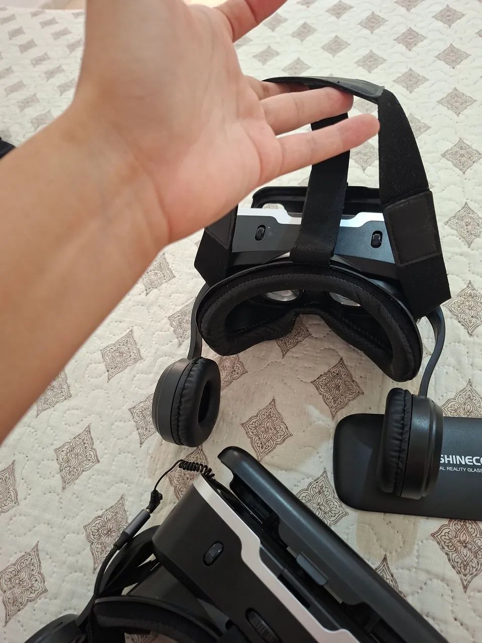Óculos VR Shinecon - Realidade Virtual - Muito Conservados - Foto 2