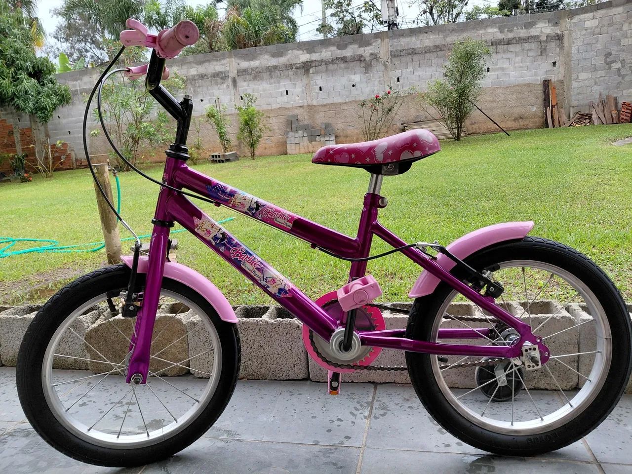 Vendo duas bicicletas infantis aro 16 revisadas e bonitas  - Foto 6