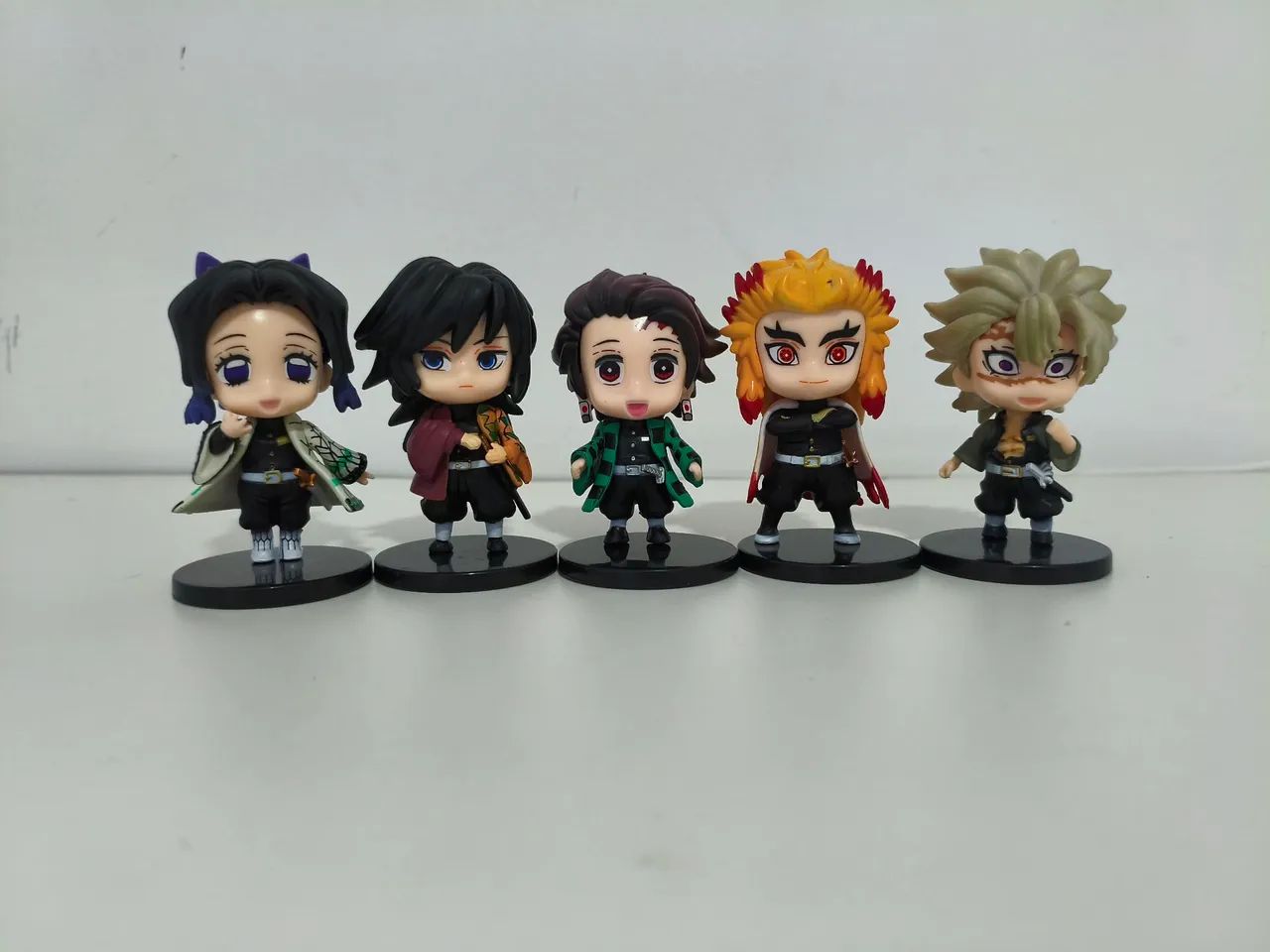 05 Action figures Kimetsu no Yaiba Hashiras 07cm PVC 