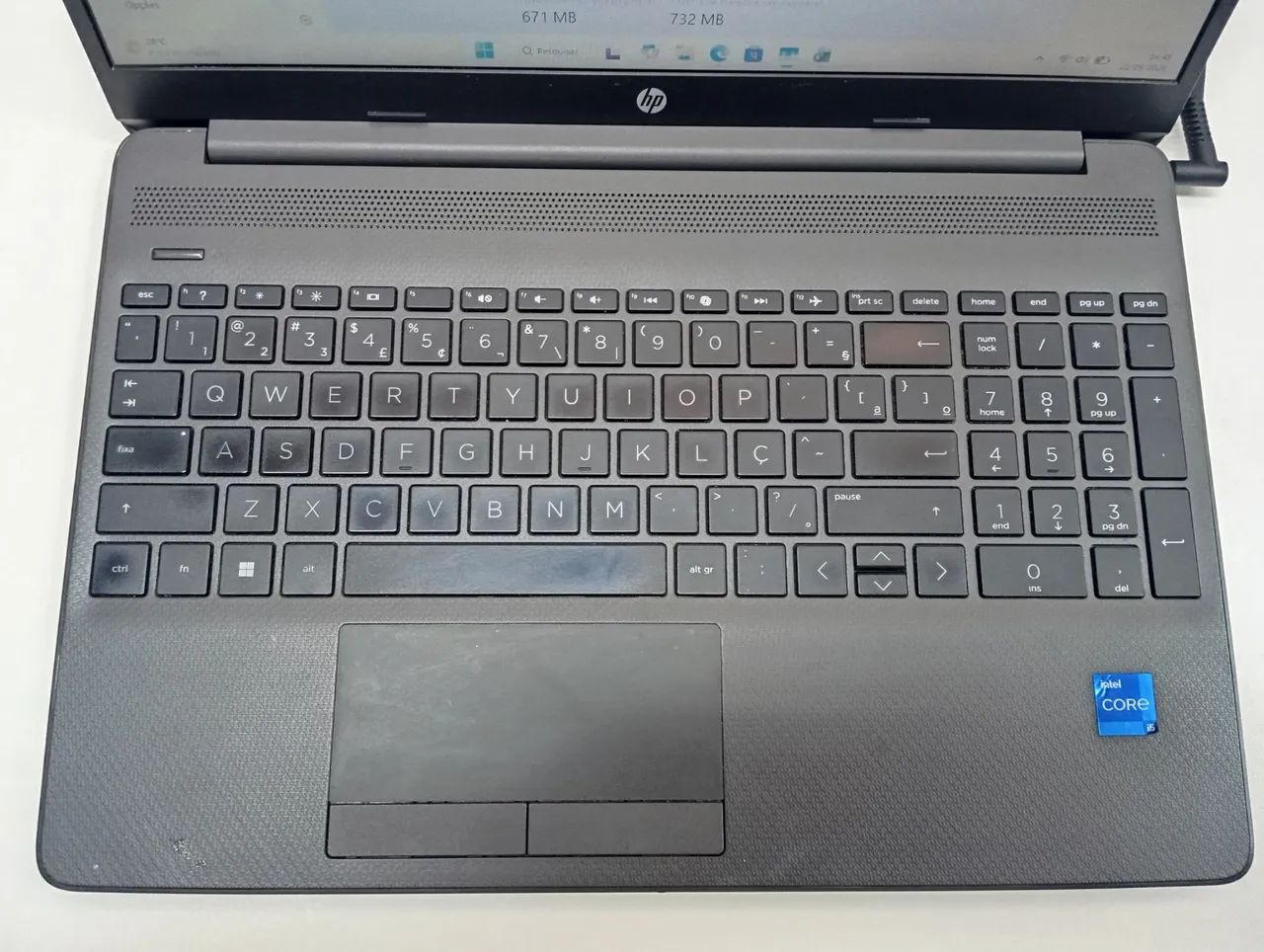 Notebook Core I5 1235u 24GB DE RAM  HP 250 G9 com Ssd256GB  - Foto 2
