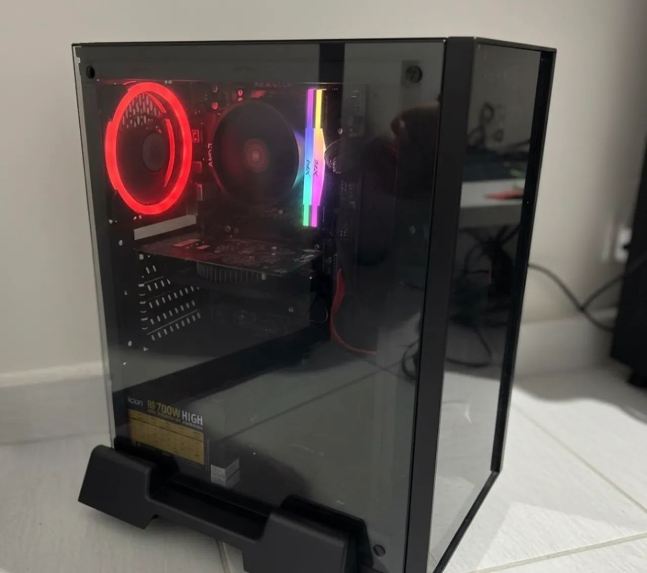 Pc gamer bem condicionado completo 