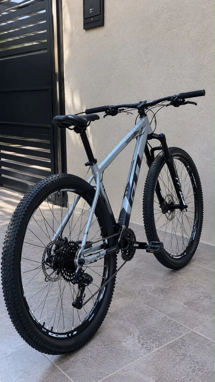 BICICLETA GTI CINZA ARO 29 ? 12x de R$84,00 - Foto 2